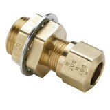 Tube to Female Pipe - Bulkhead - Air Brake D.O.T. Compression Fittings for J844 Tubing - NTA